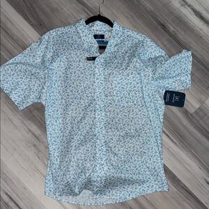 George Light Blue Patterned Casual Shirt